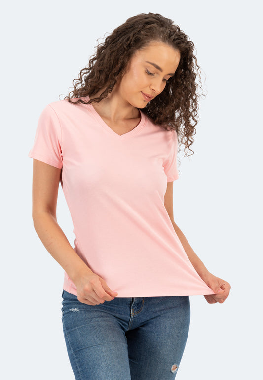 T-shirt stretch col V Giorgia