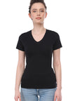 Lot de 2 t-shirts stretch col V Giorgia