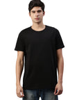 T-shirt stretch Luc col rond