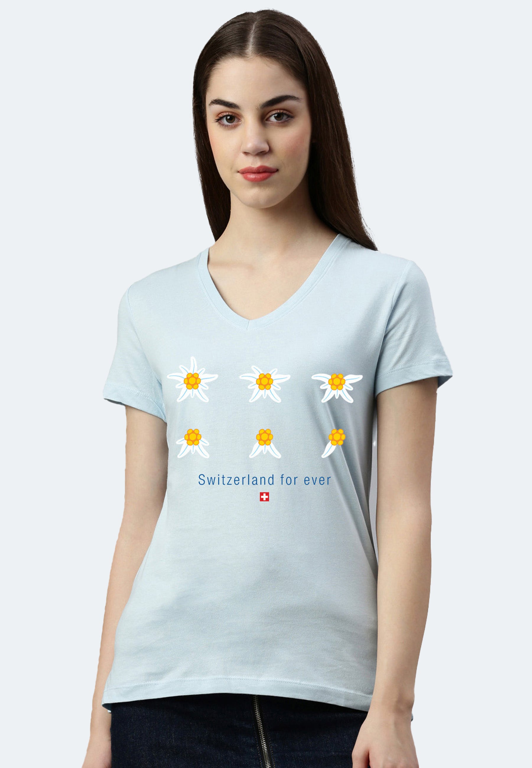 Switcher chemise lady For Ever color/204 blue angel