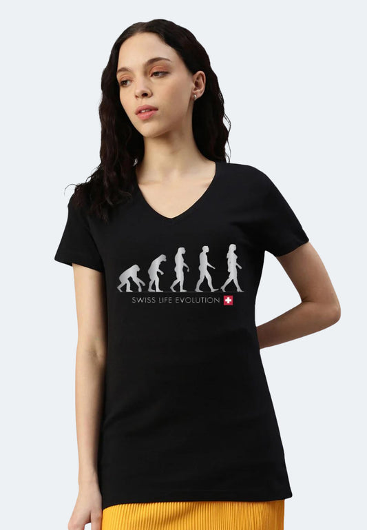 T-shirt Swiss Life Evolution pour femmes
