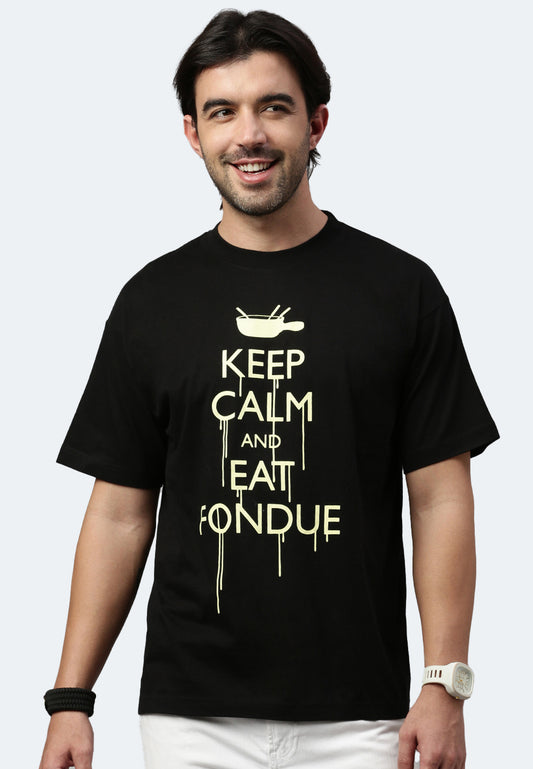 T-shirt EAT FONDUE