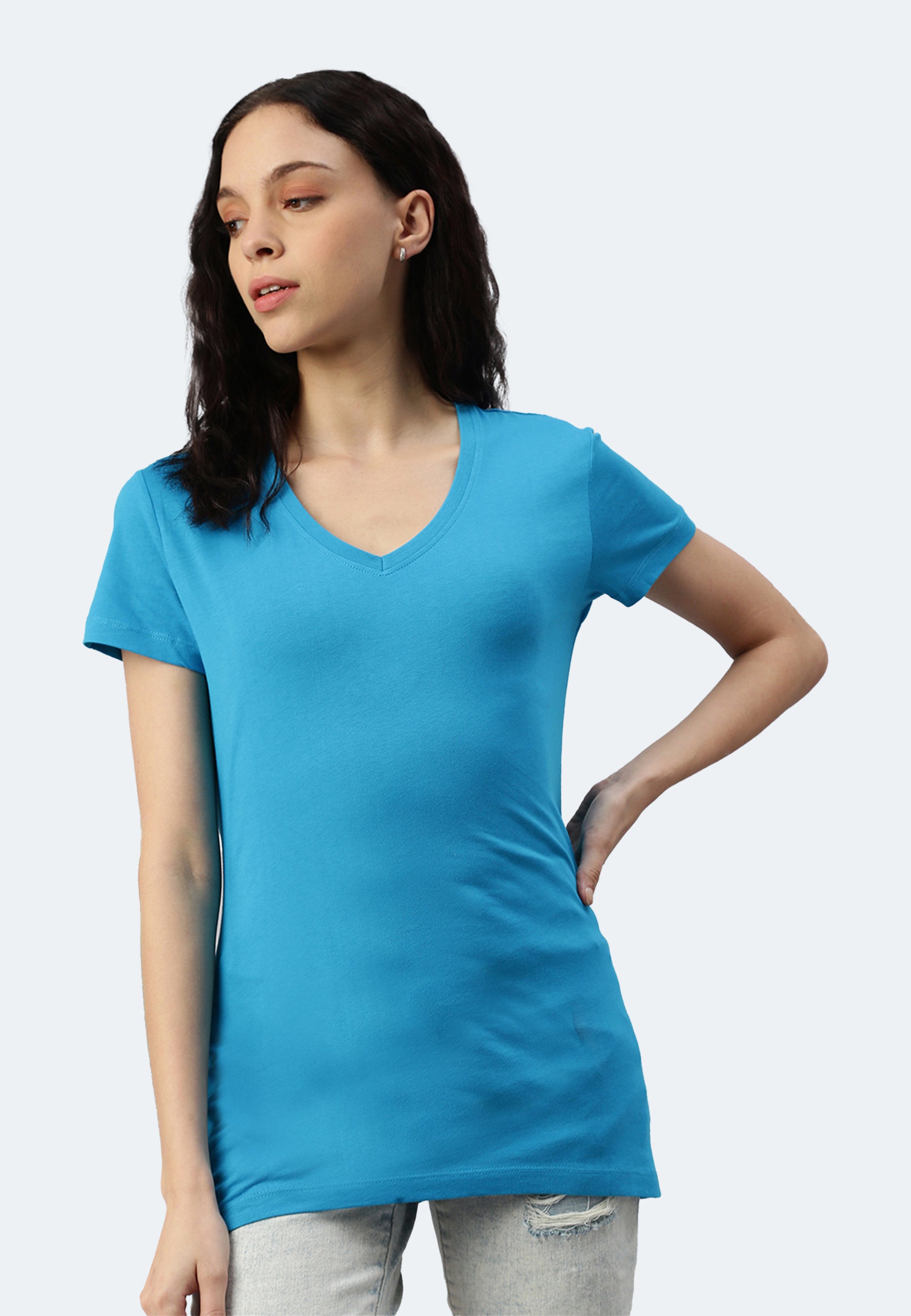 T-shirt Switcher Lady whale color/blue bay