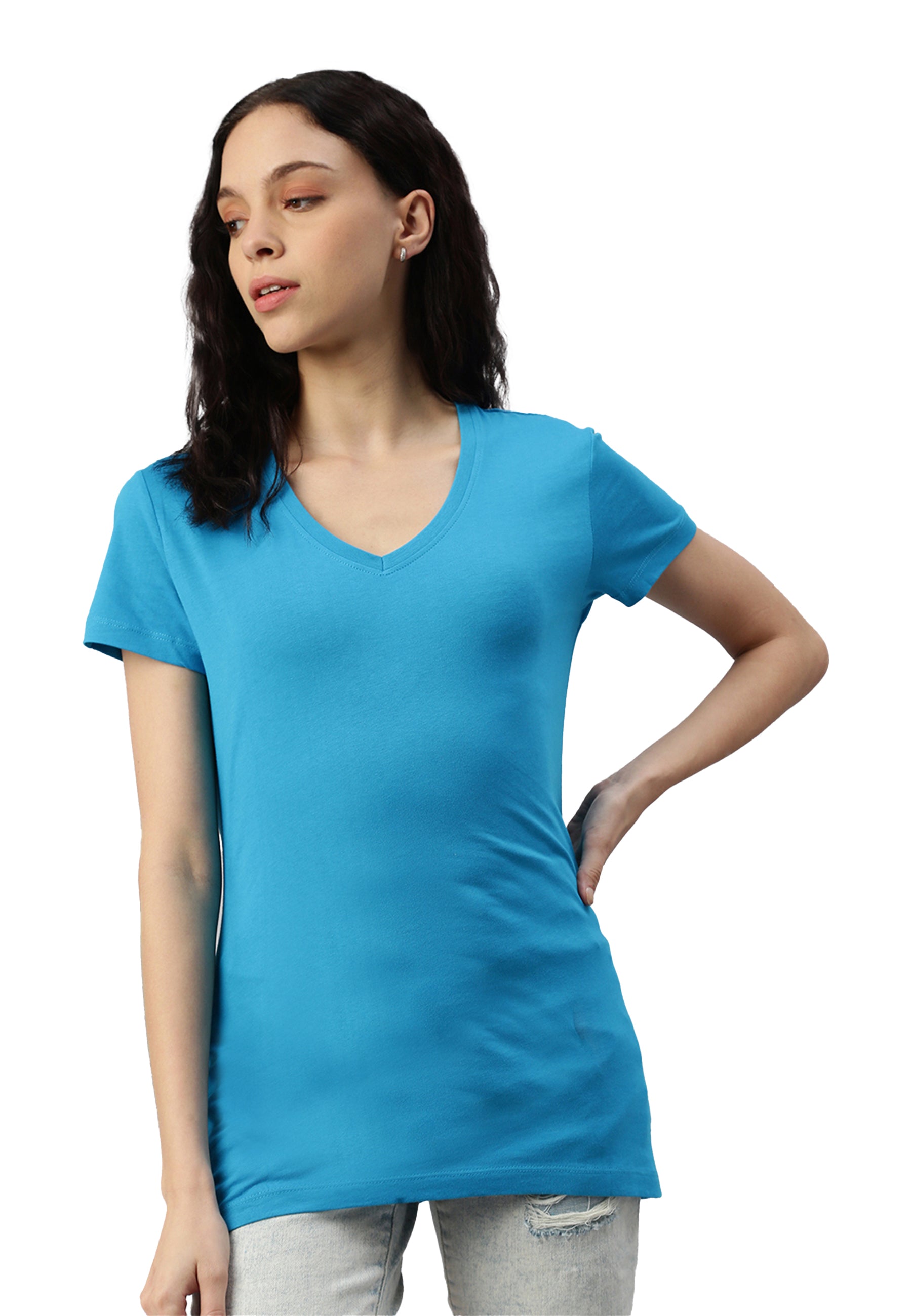 T-shirt Switcher Lady whale color/blue bay