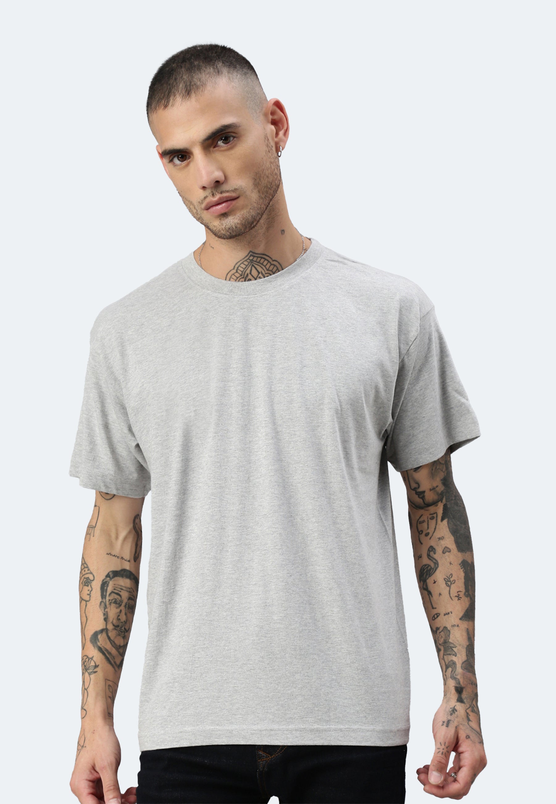 Chemise Switcher couleur baleine/gris chine