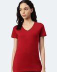 T-shirt Switcher Lady couleur baleine/ketchup