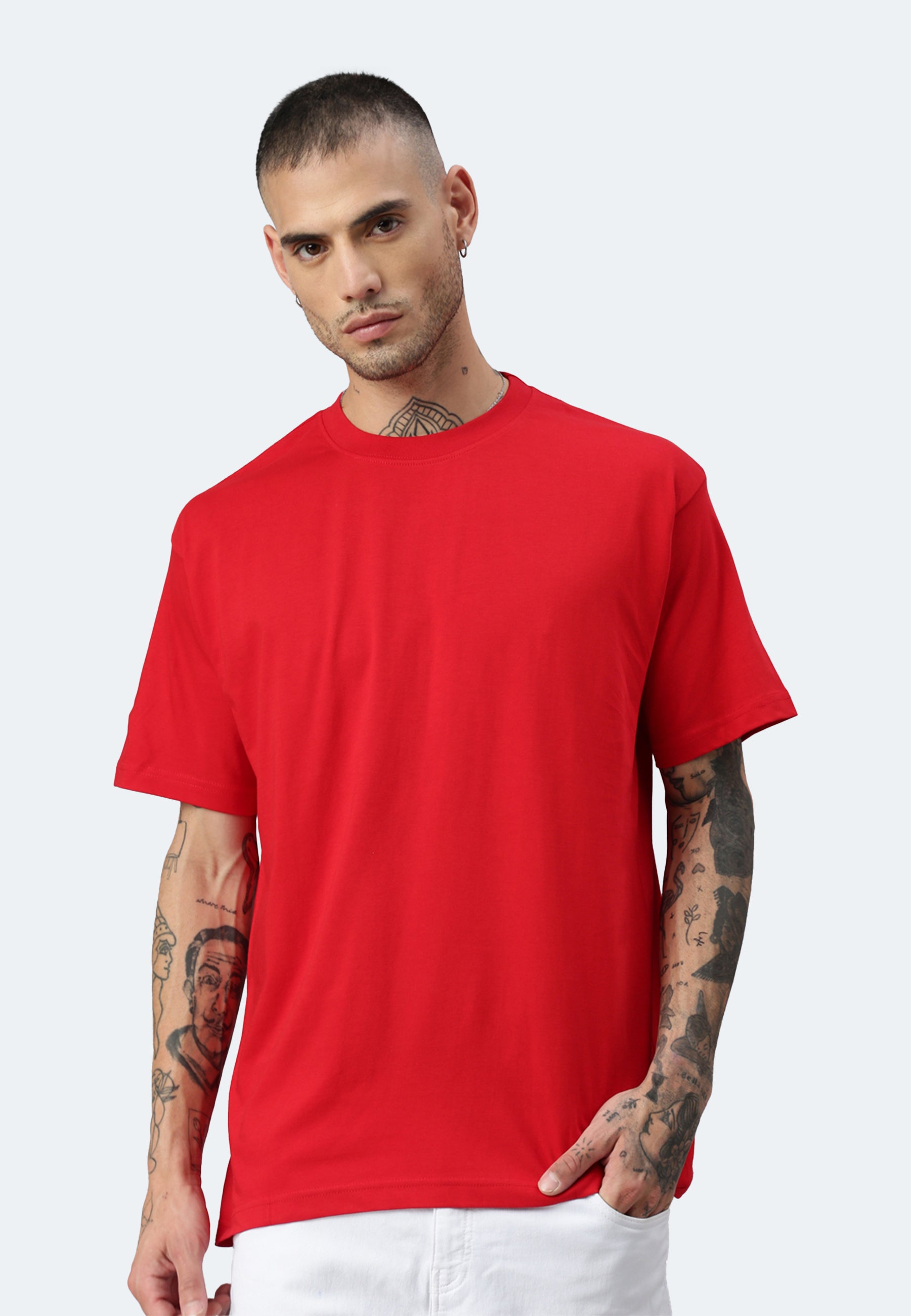 Chemise Switcher couleur baleine/rouge