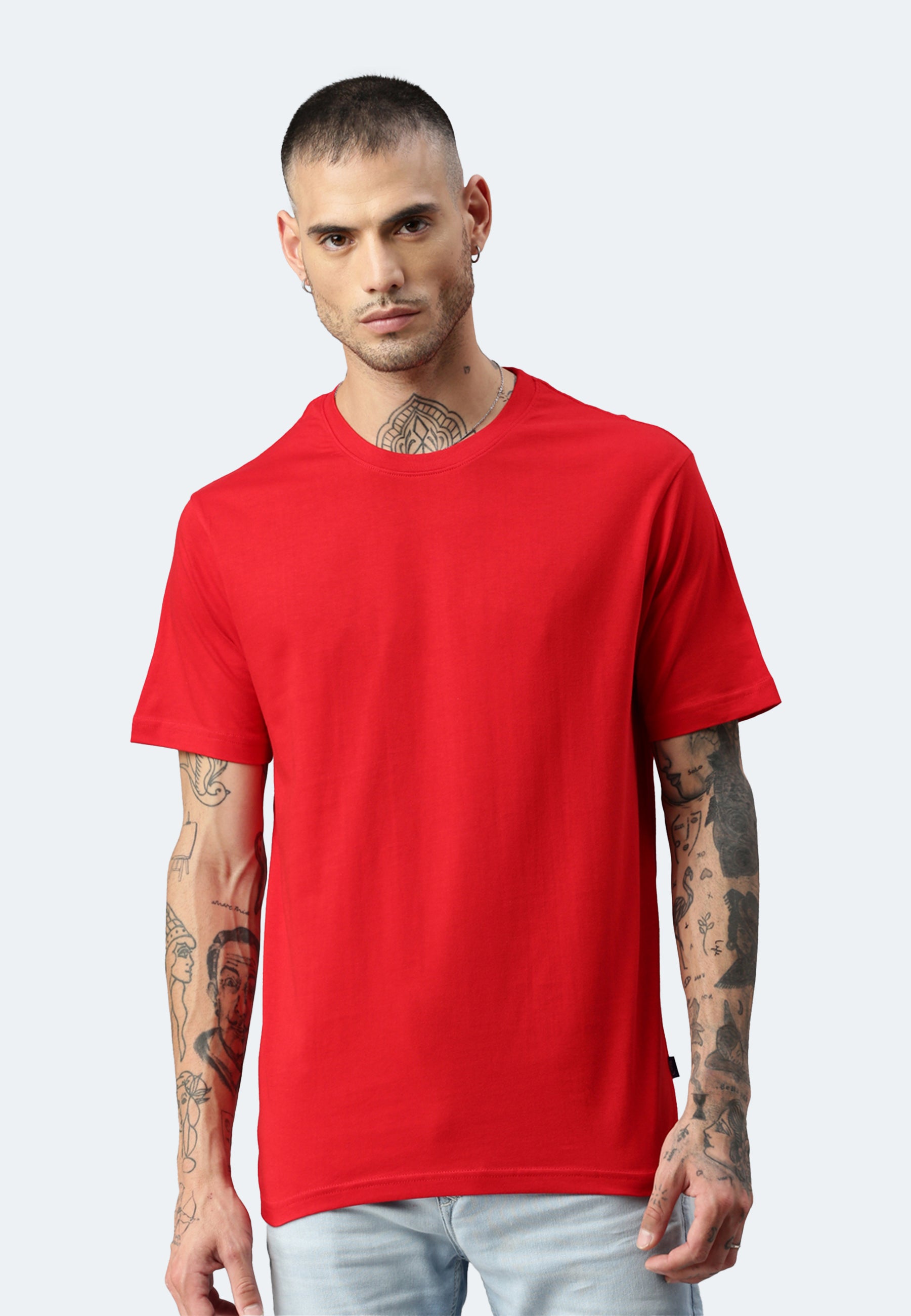 Chemise Switcher couleur baleine/rouge