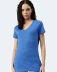T-shirt Switcher Lady whale color/windows blue