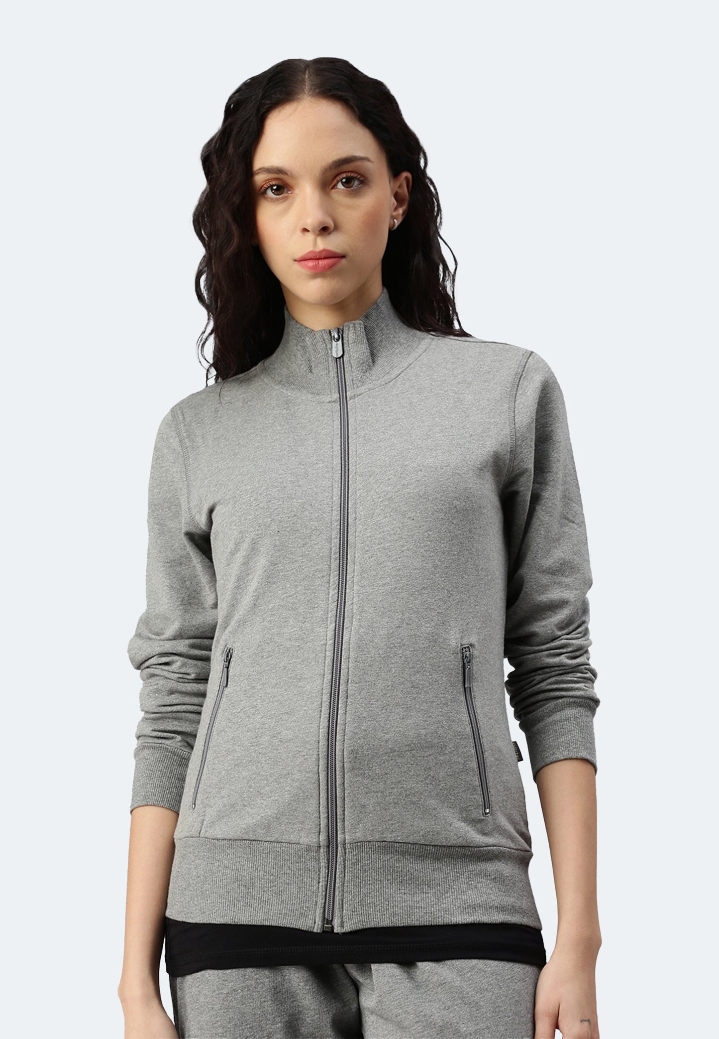 Sweat-shirt Switcher Lady mia color/672 ebony chine