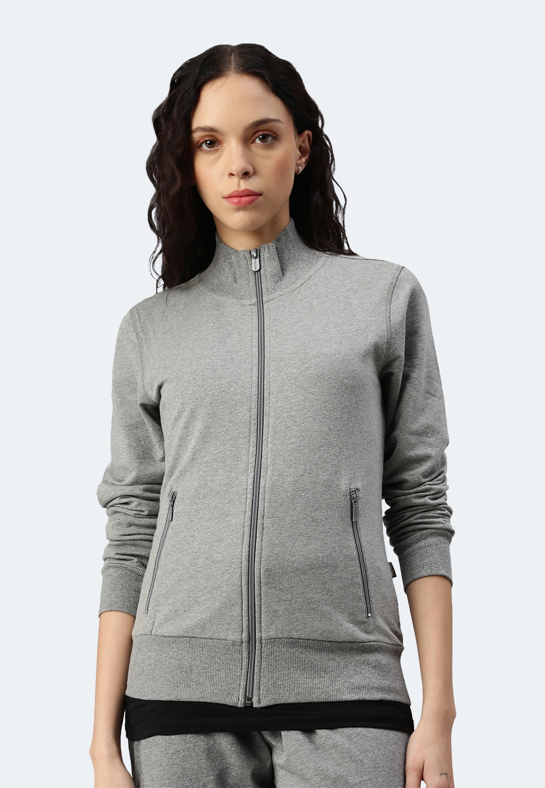 Switcher sweatjacket Lady mia color/ebony chine