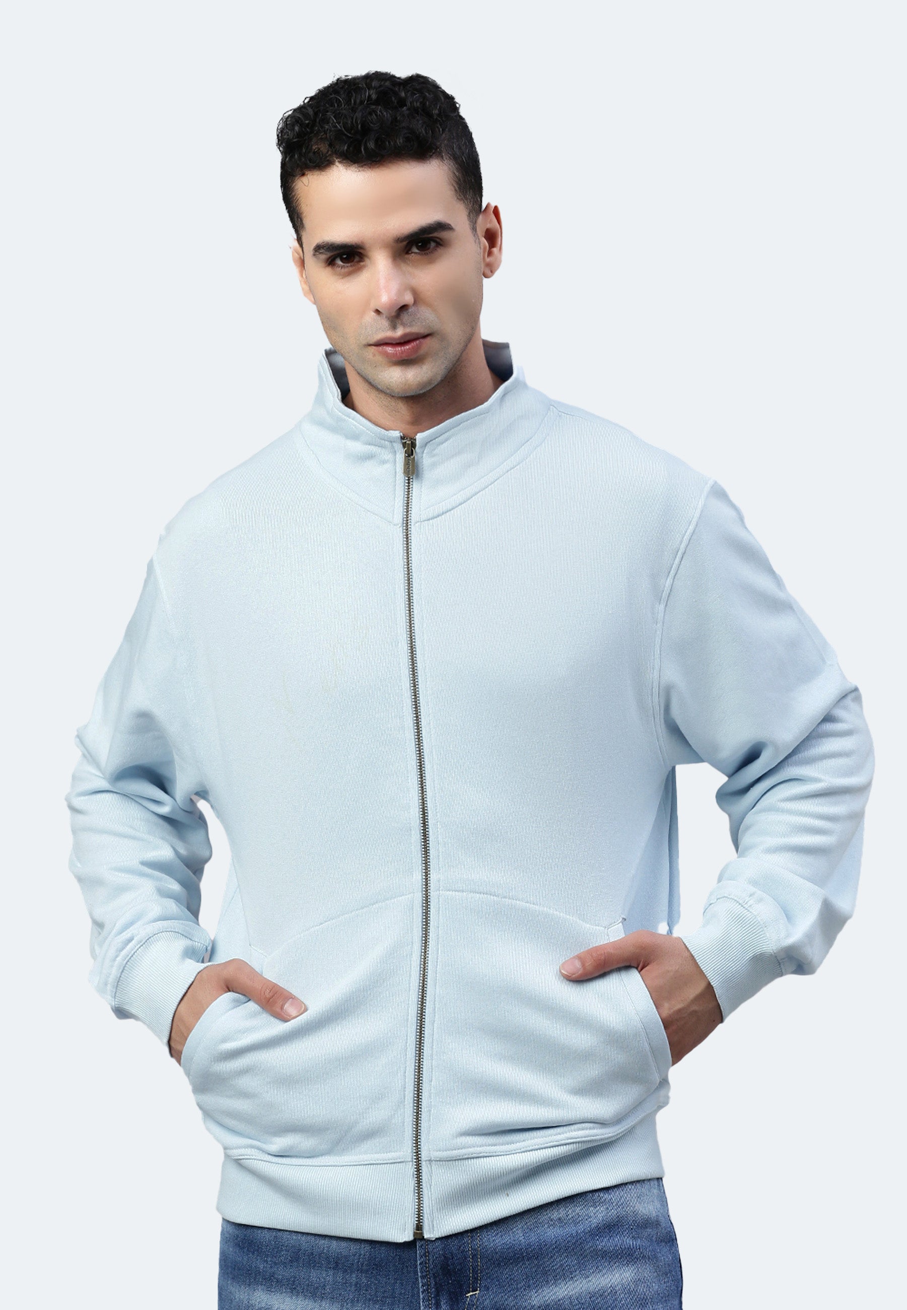 Sweat à capuche zippé Switcher hommes miami color/blue angel
