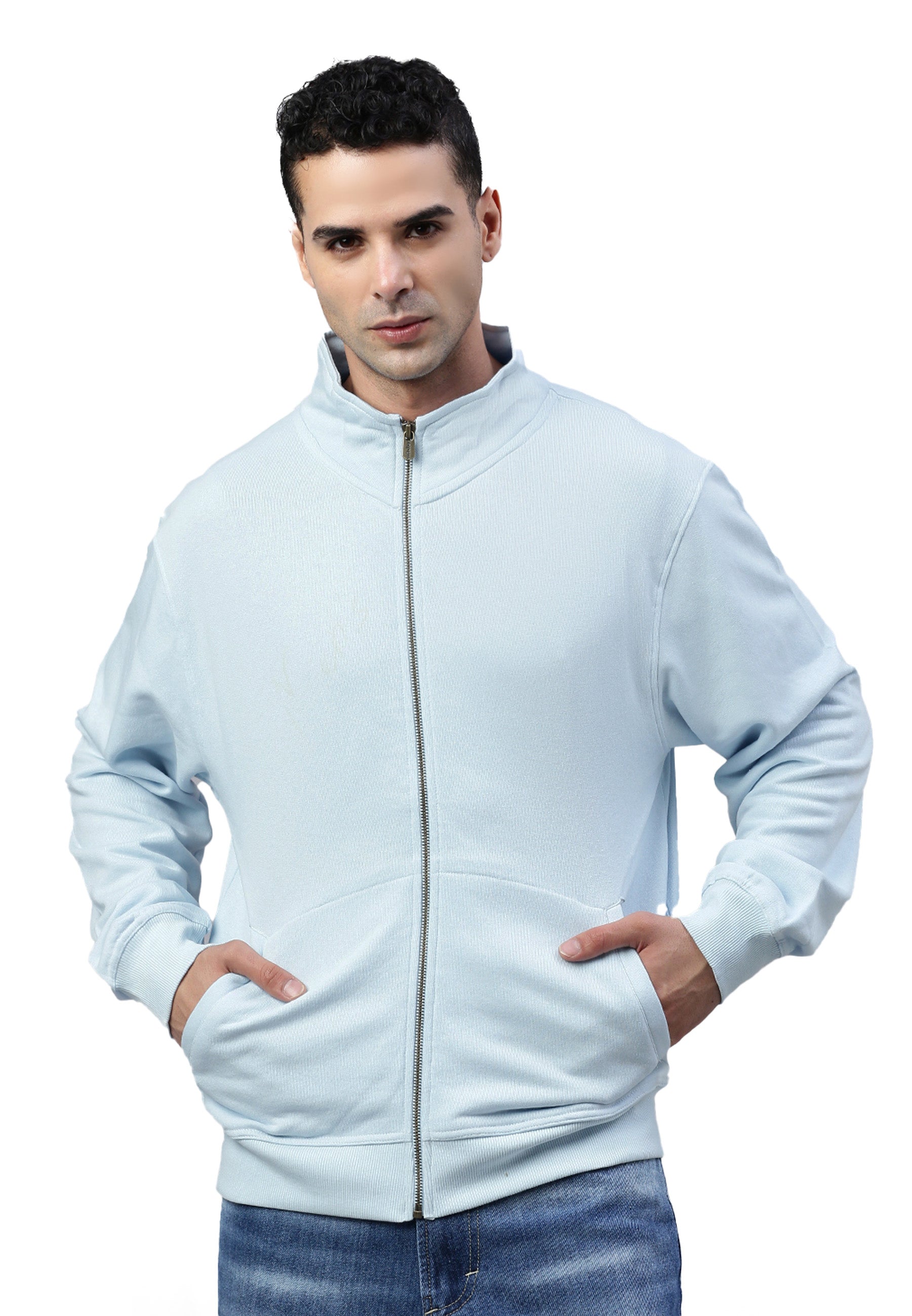 Sweat à capuche zippé Switcher hommes miami color/blue angel