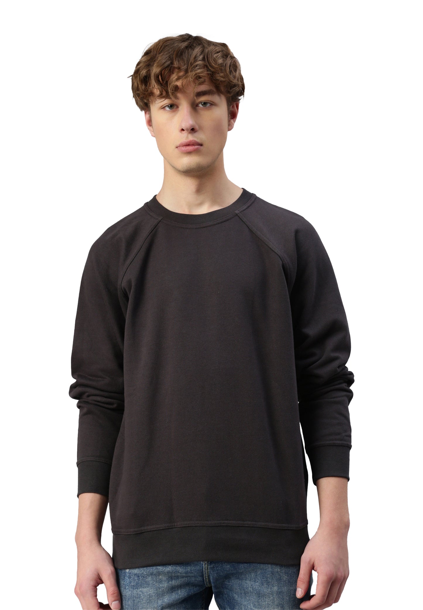 Sweat-shirt Switcher london color/410 arsenic