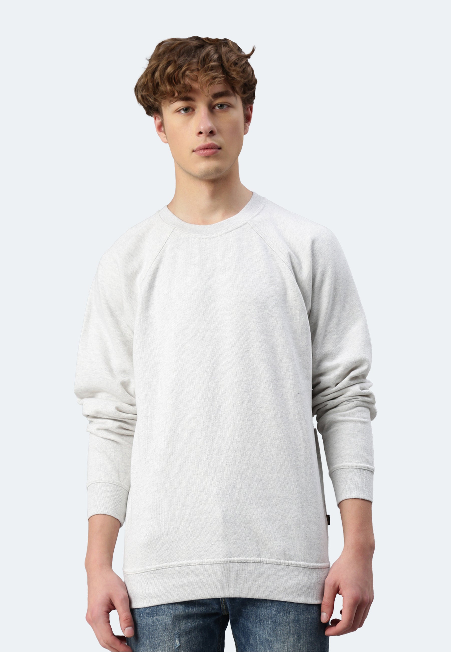 Sweat-shirt Switcher couleur london/blanc chine