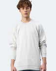Sweat-shirt Switcher couleur london/blanc chine