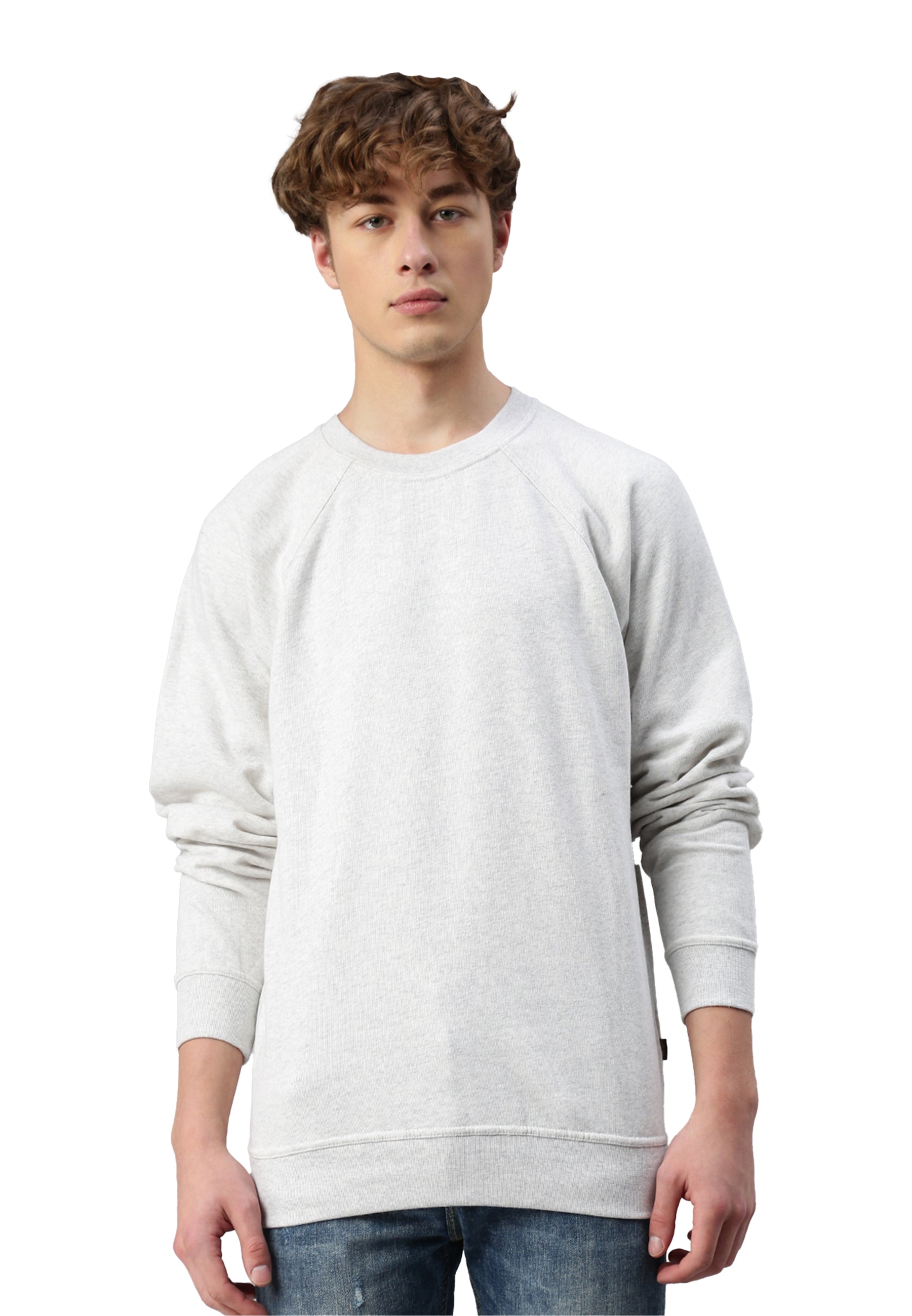 Sweat-shirt Switcher couleur london/blanc chine
