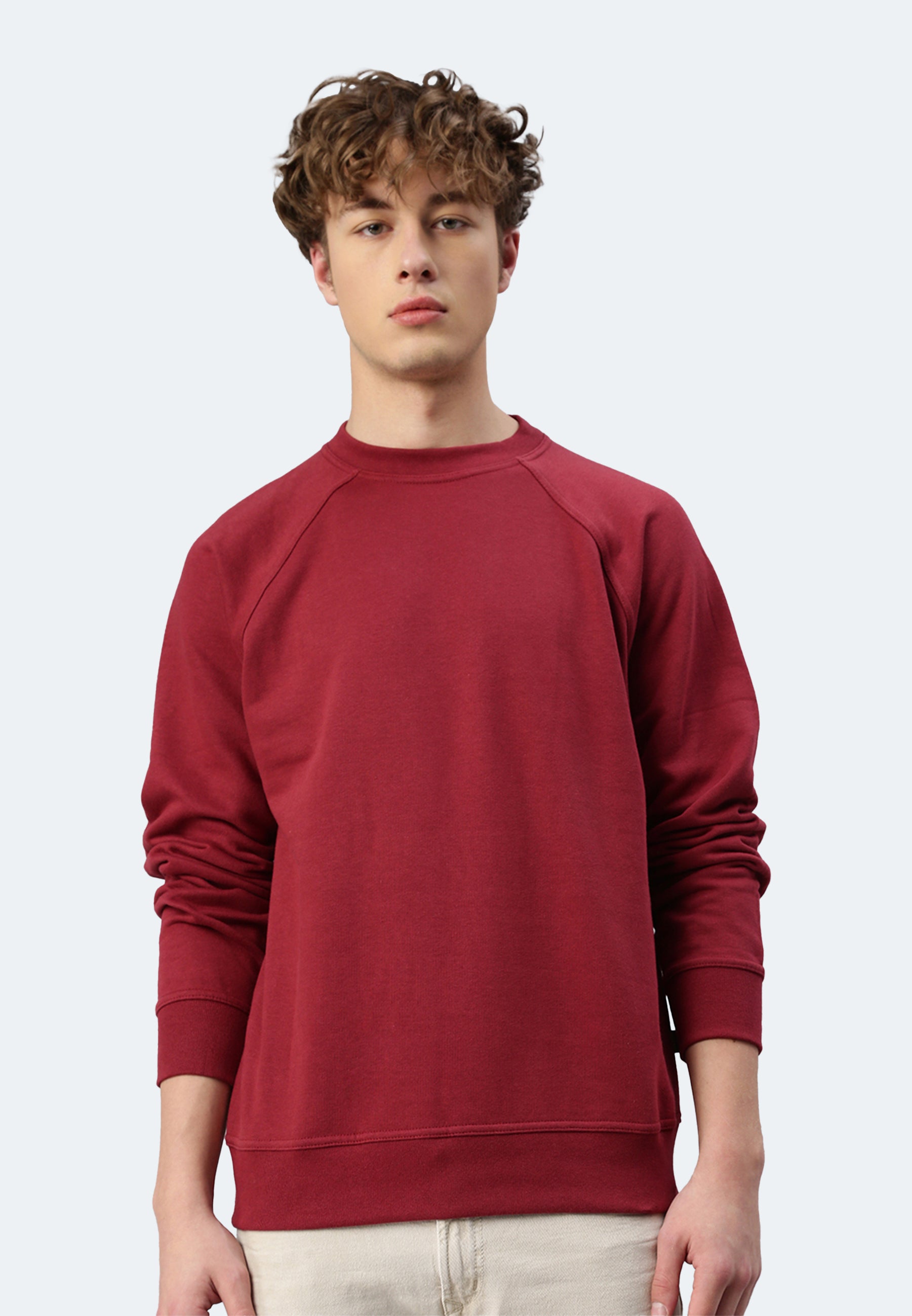 Sweat-shirt Switcher couleur london/bordeaux