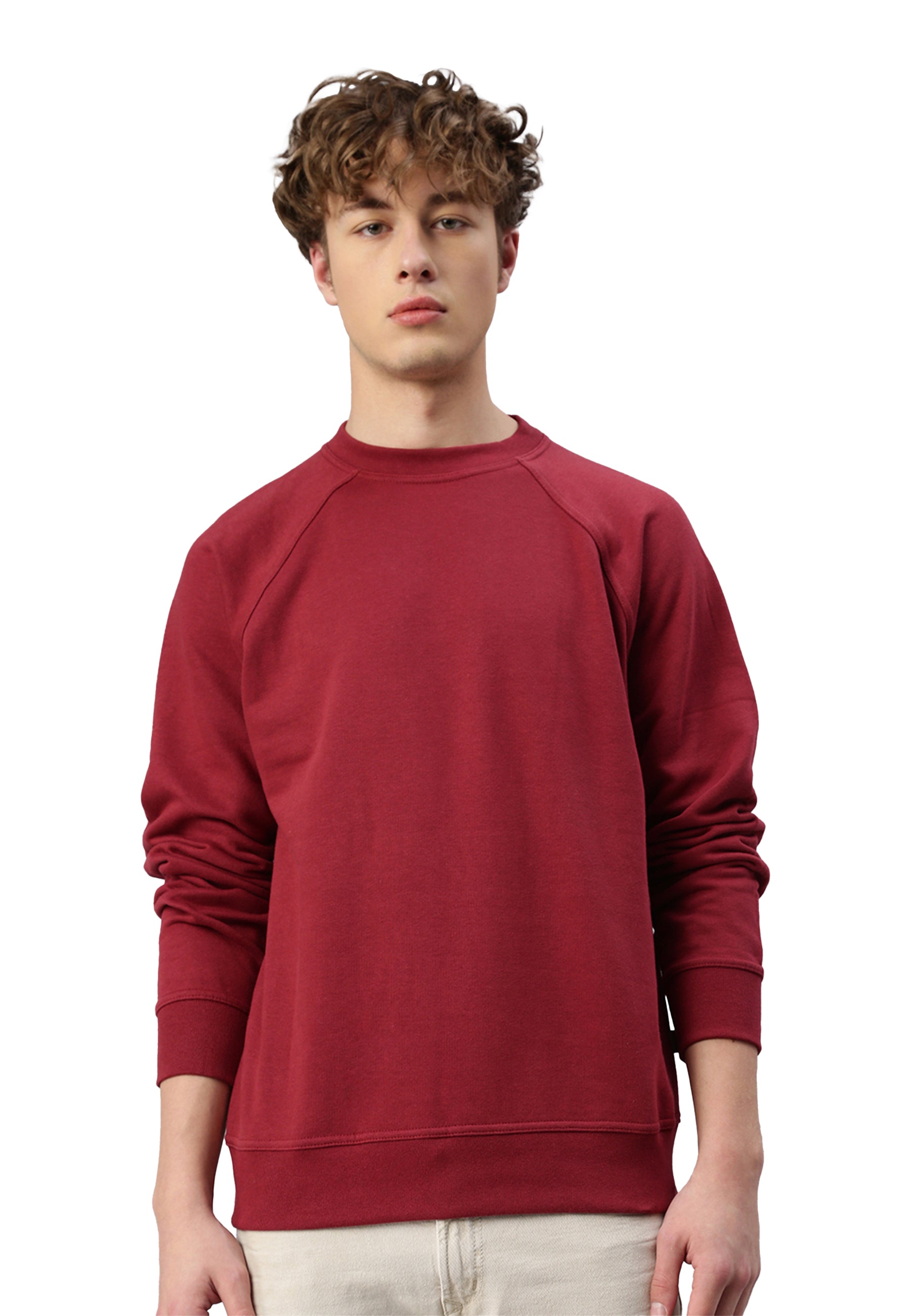 Sweat-shirt Switcher couleur london/bordeaux