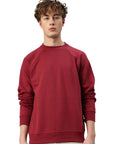 Sweat-shirt Switcher couleur london/bordeaux