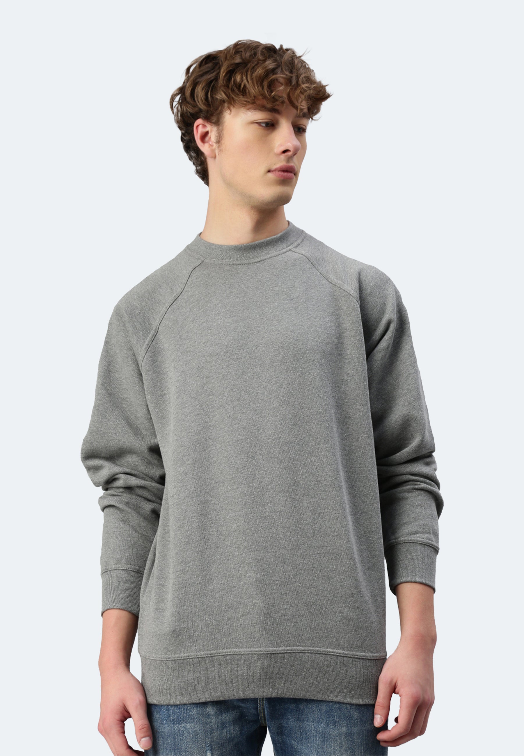 Sweat-shirt Switcher london color/672 ebony chine