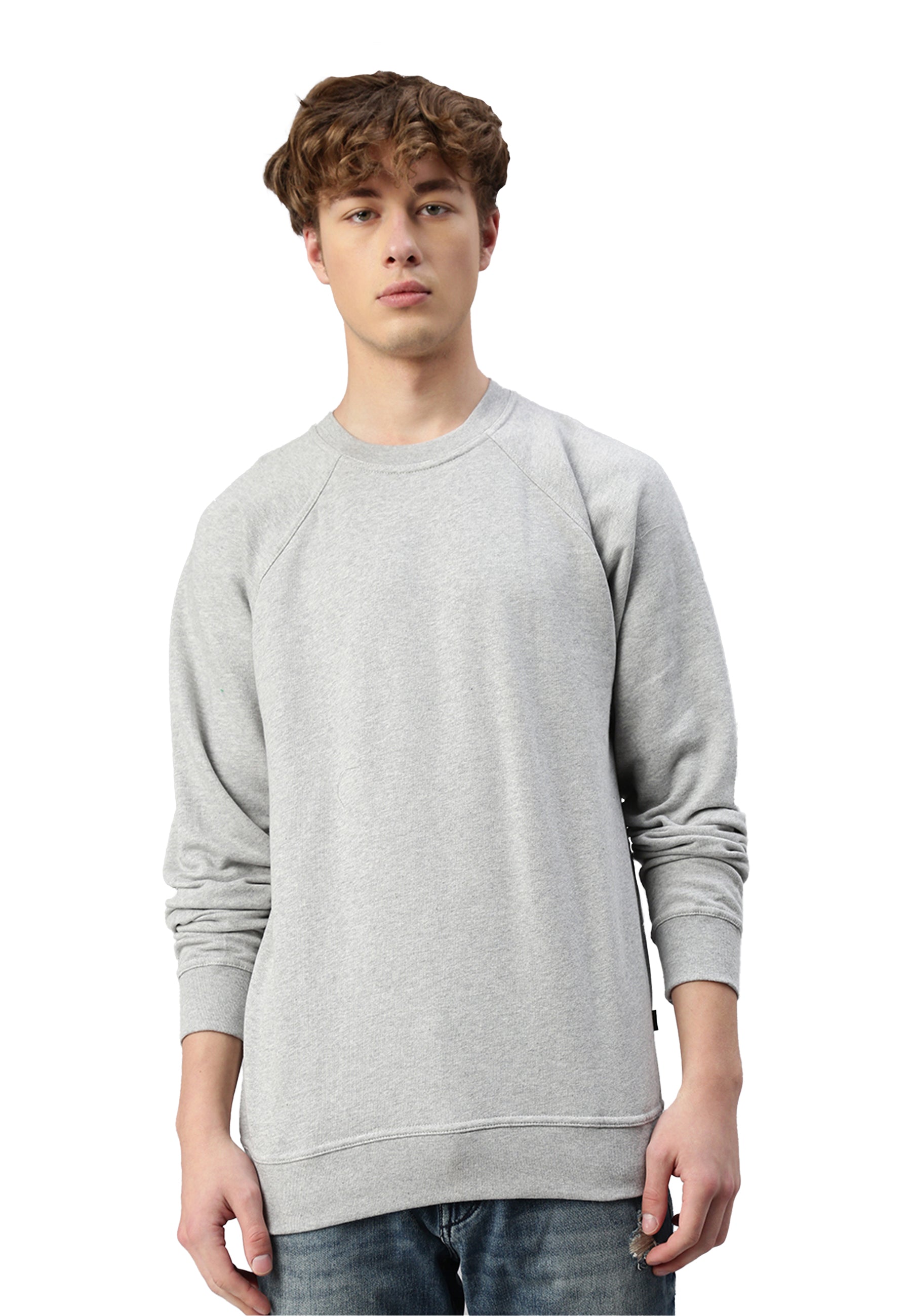 Sweat-shirt Switcher couleur london/gris chine