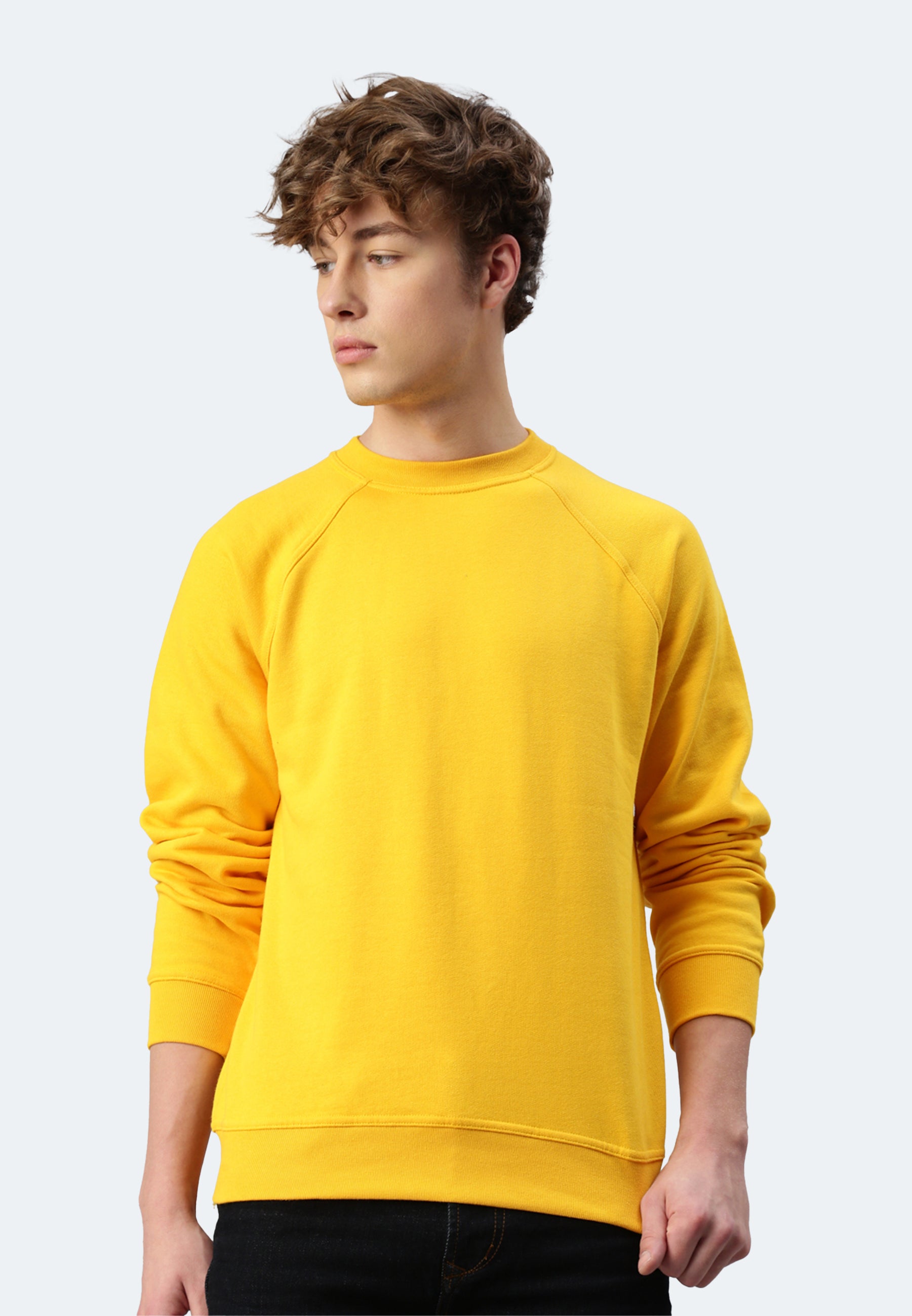 Sweat-shirt Switcher couleur london/jaune