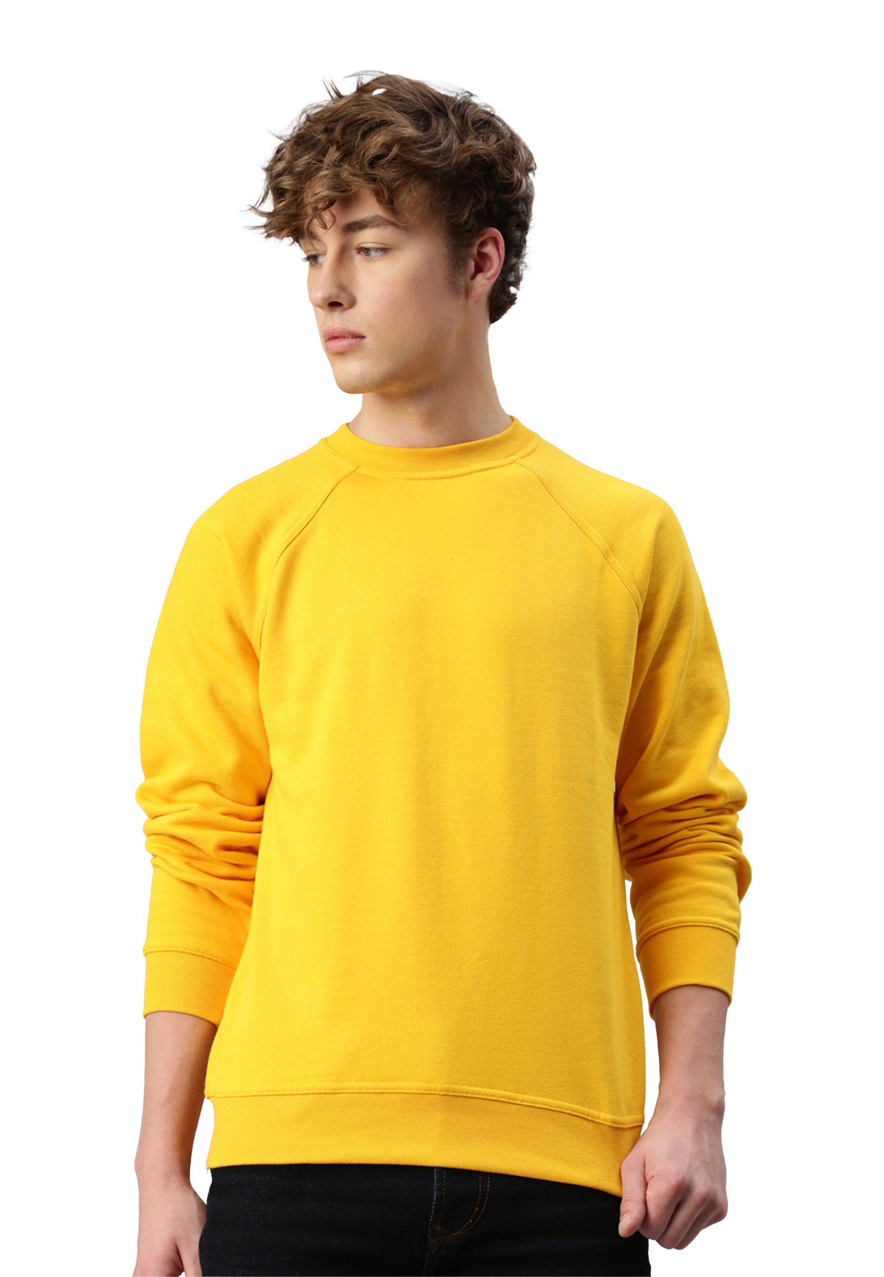 Sweat-shirt Switcher couleur london/jaune