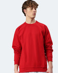 Sweat-shirt Switcher couleur london/rouge