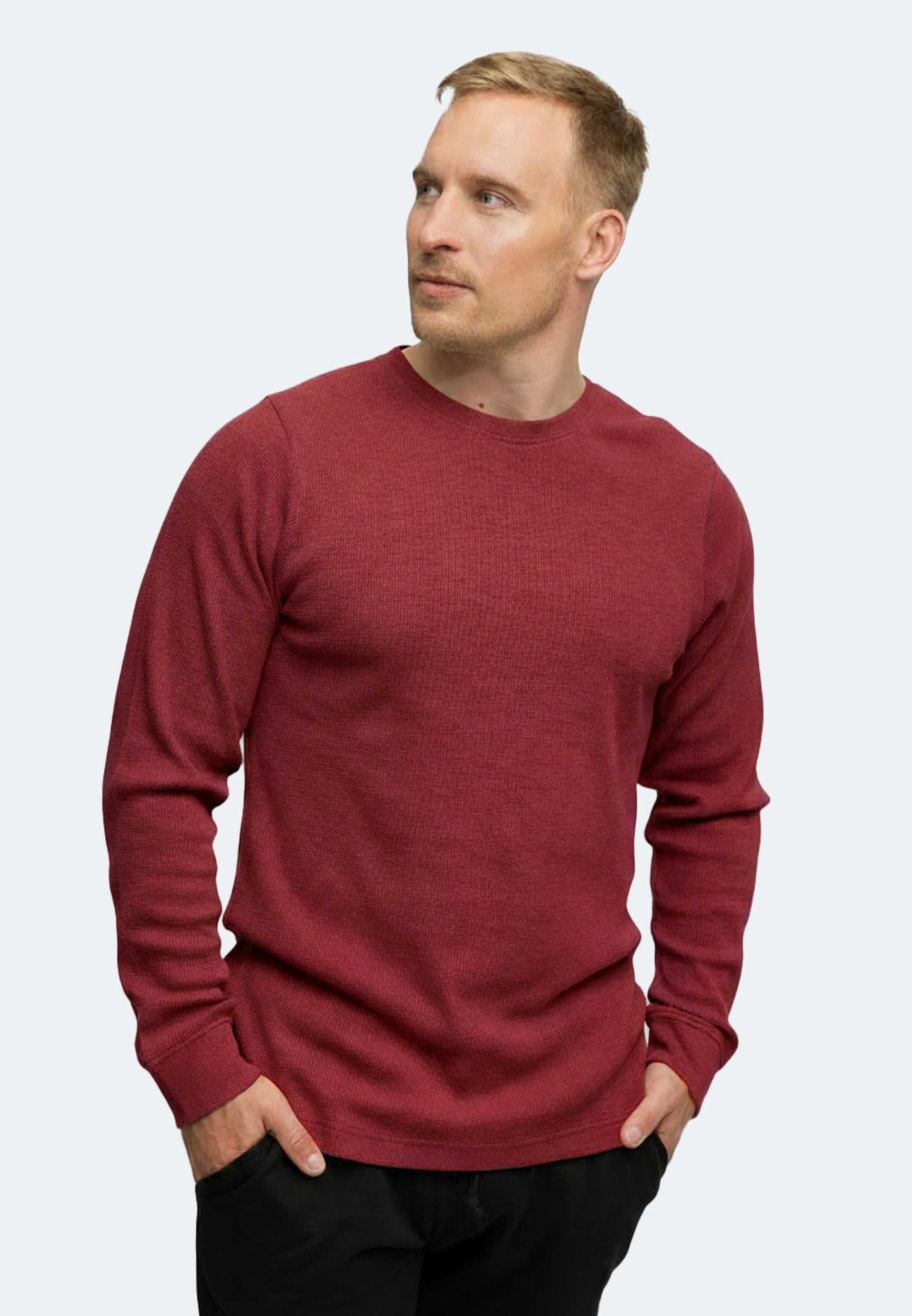 Switcher sweatshirt homme manuel color/158 bourgogne