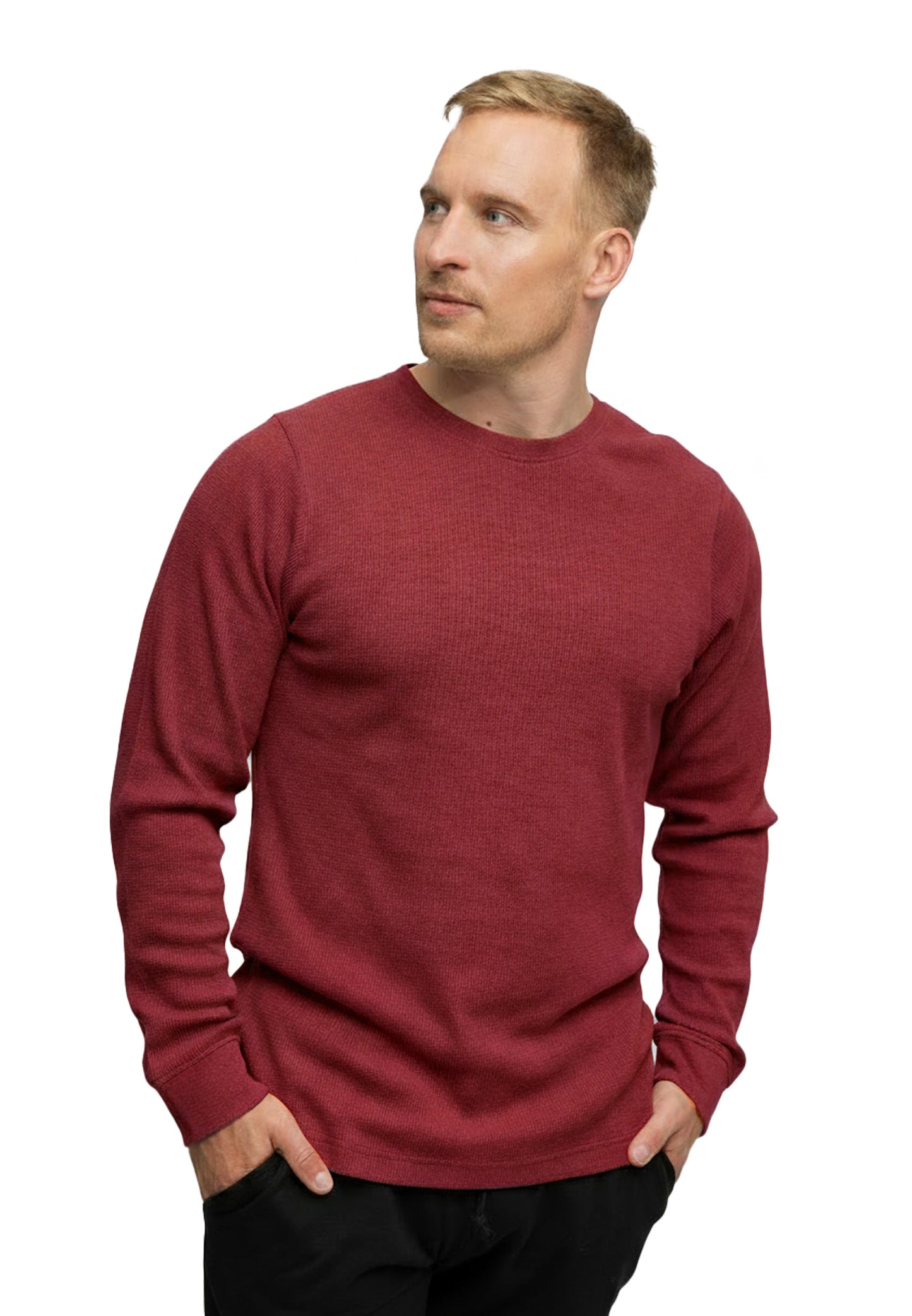 Switcher sweatshirt homme manuel color/158 bourgogne