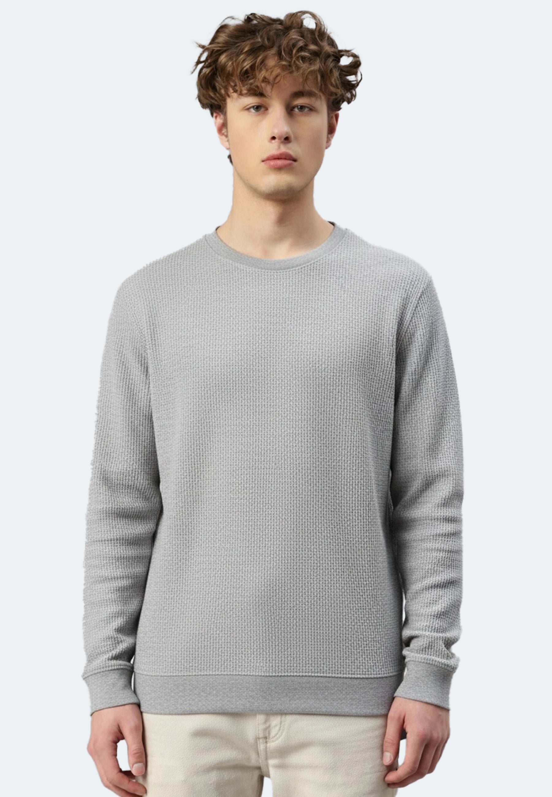Switcher sweatshirt homme manuel couleur/42 gris chine