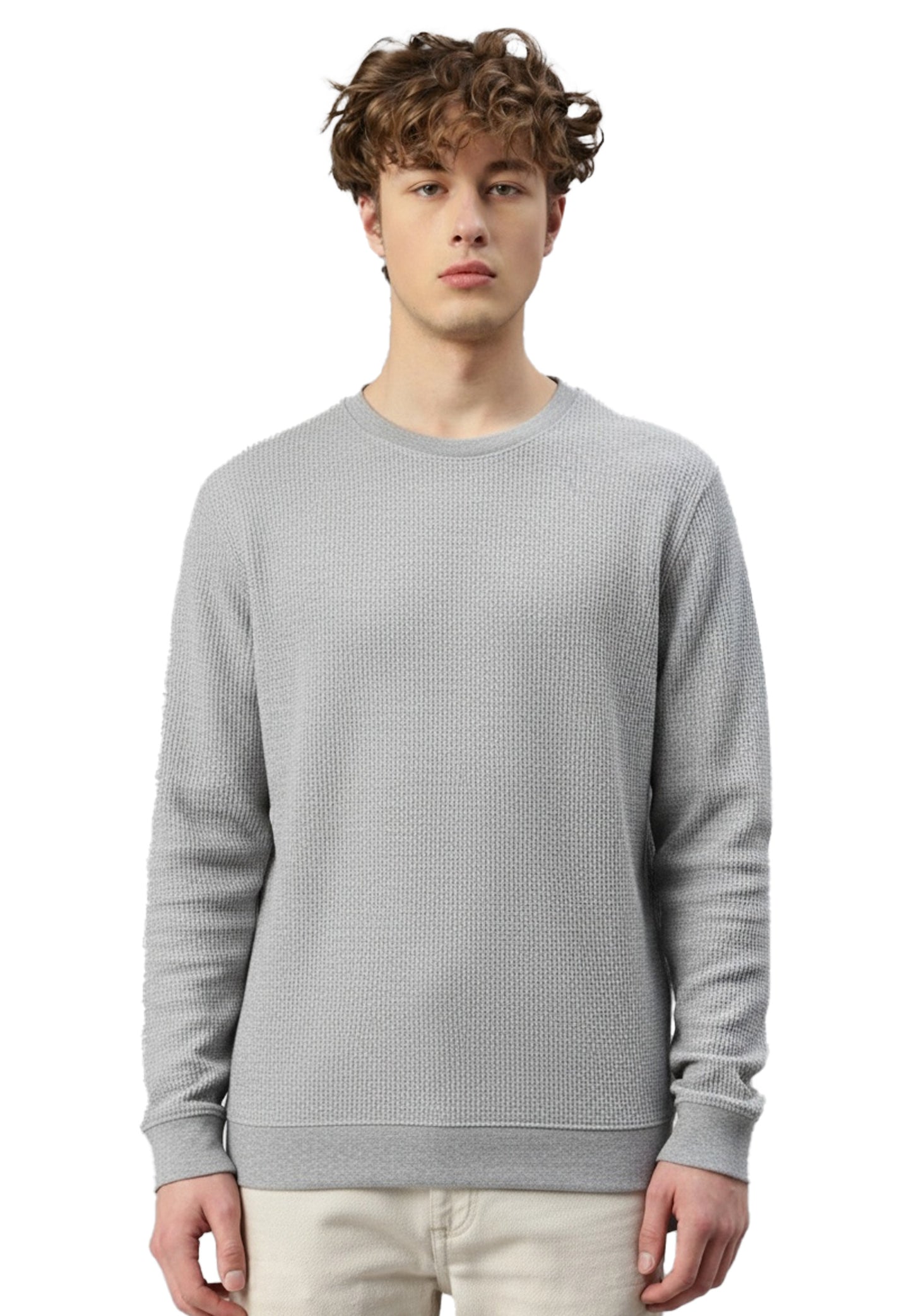 Switcher sweatshirt homme manuel couleur/42 gris chine