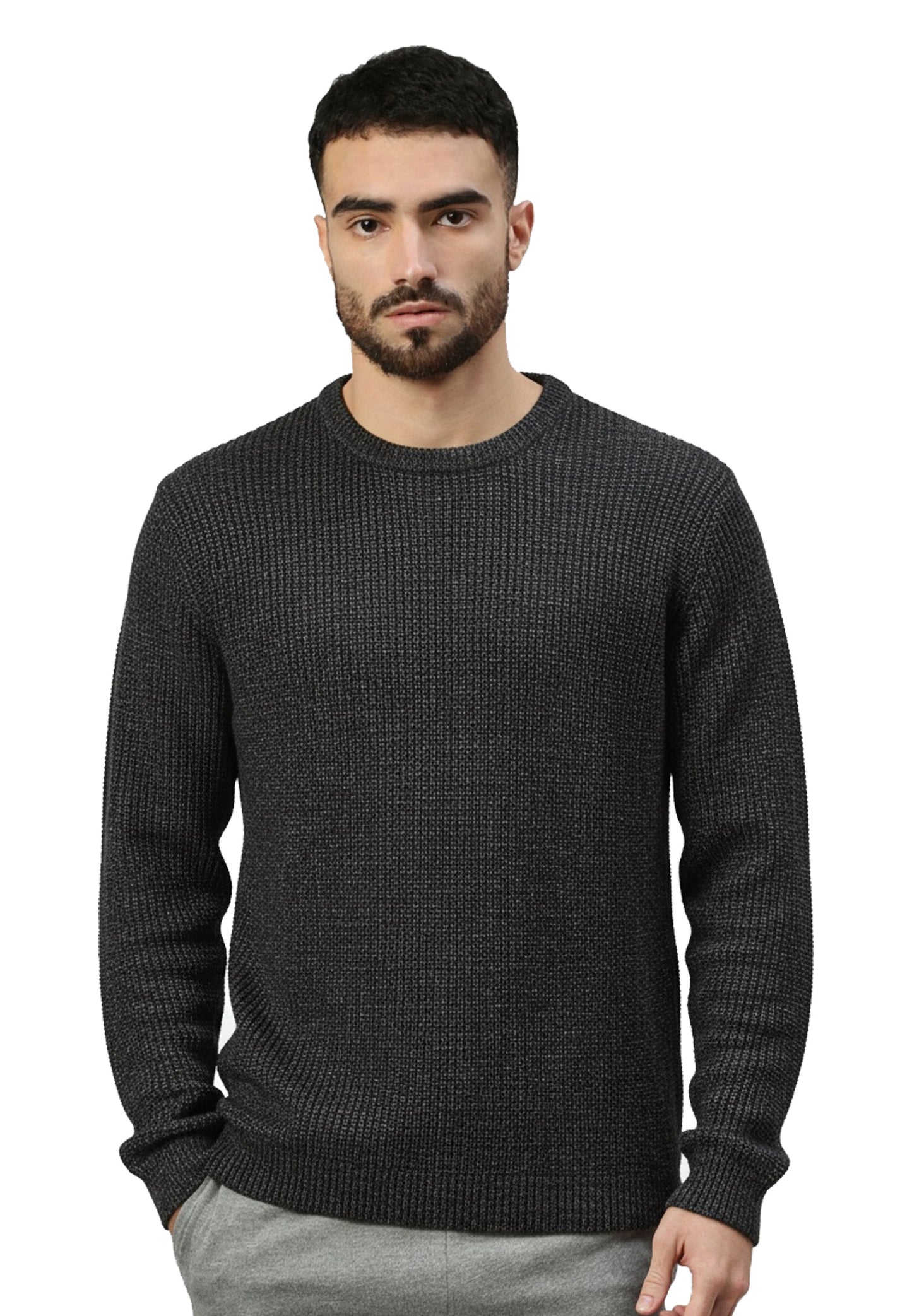 Sweat-shirt Switcher marcus color/41 noir chine