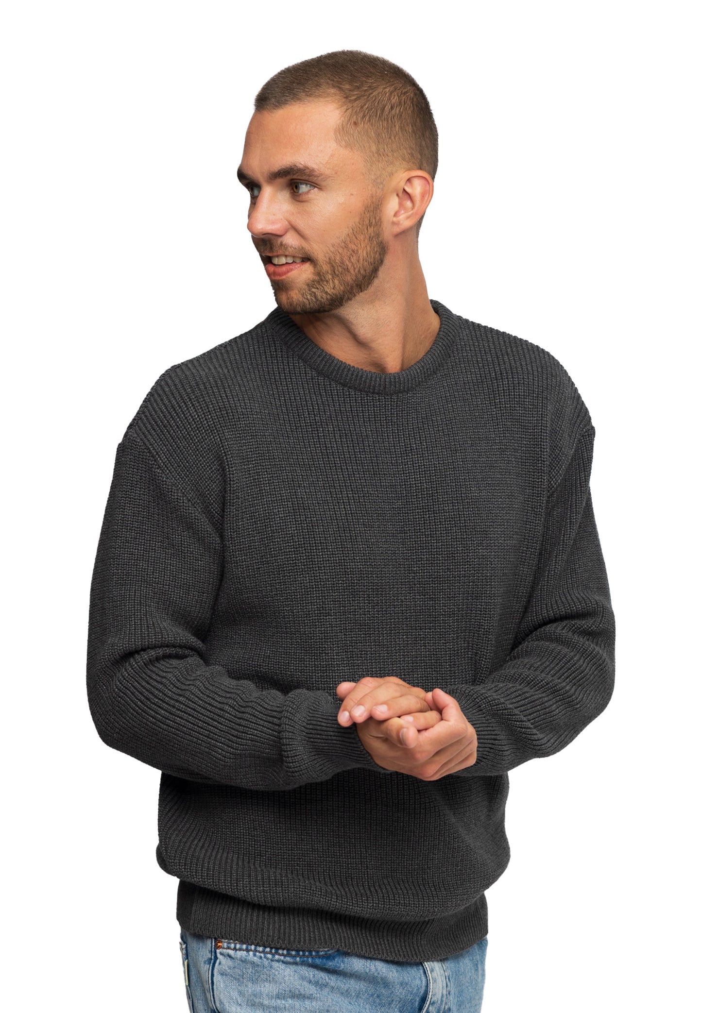 Sweat-shirt Switcher marcus color/41 noir chine