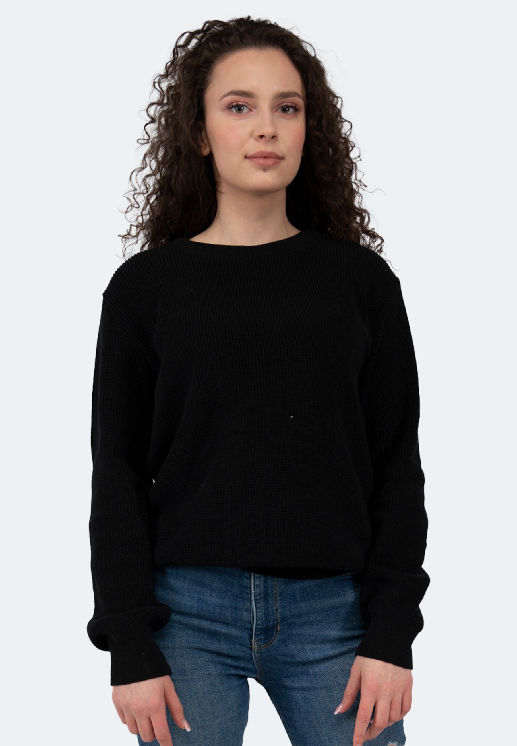 Sweat-shirt Switcher rose color/40 noir