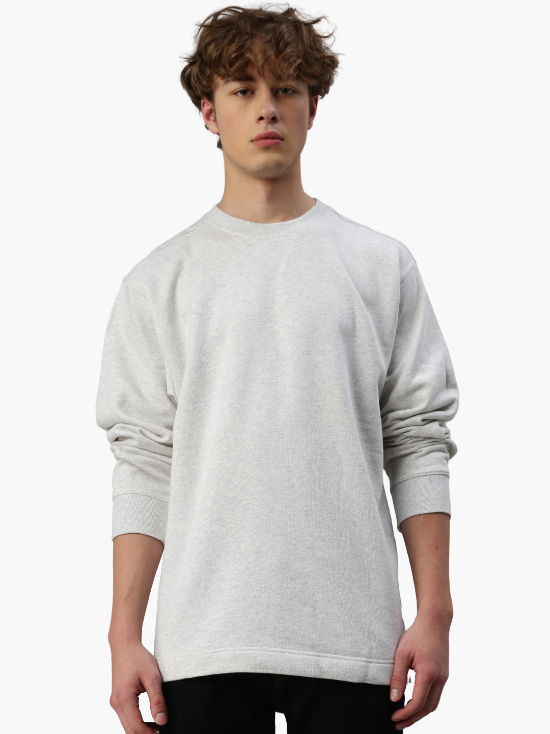 Sweat-shirt Switcher stockholm color/43 blanc chine