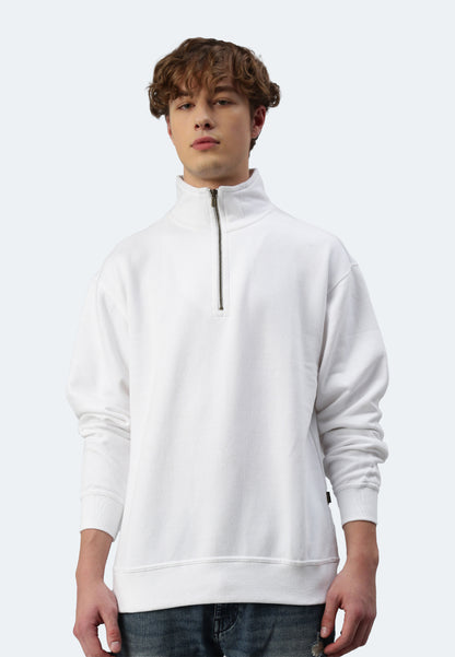 Sweat-shirt Switcher homme Oslo couleur/1 Blanc