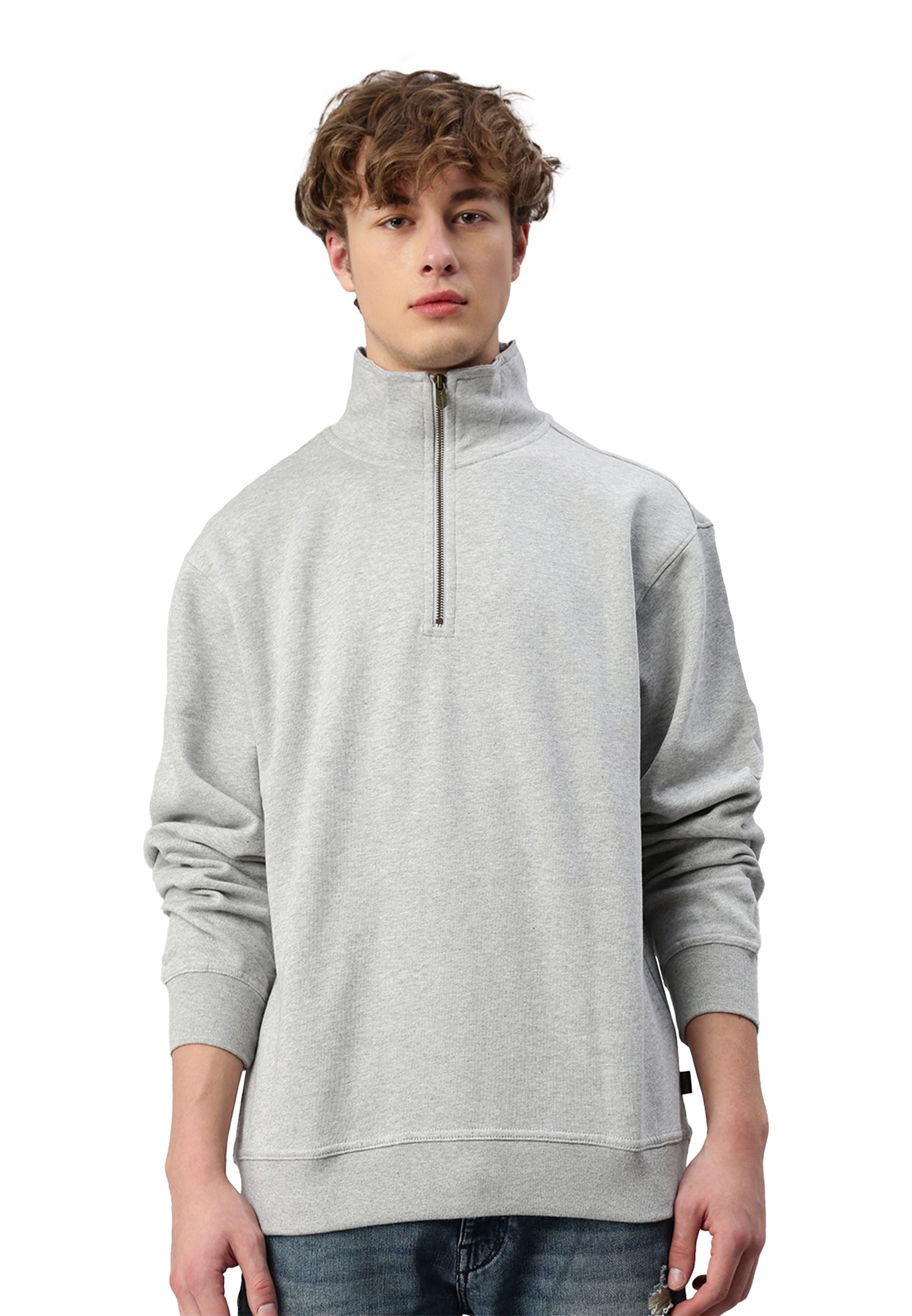 Switcher sweatshirt homme oslo color/402 gris foncé