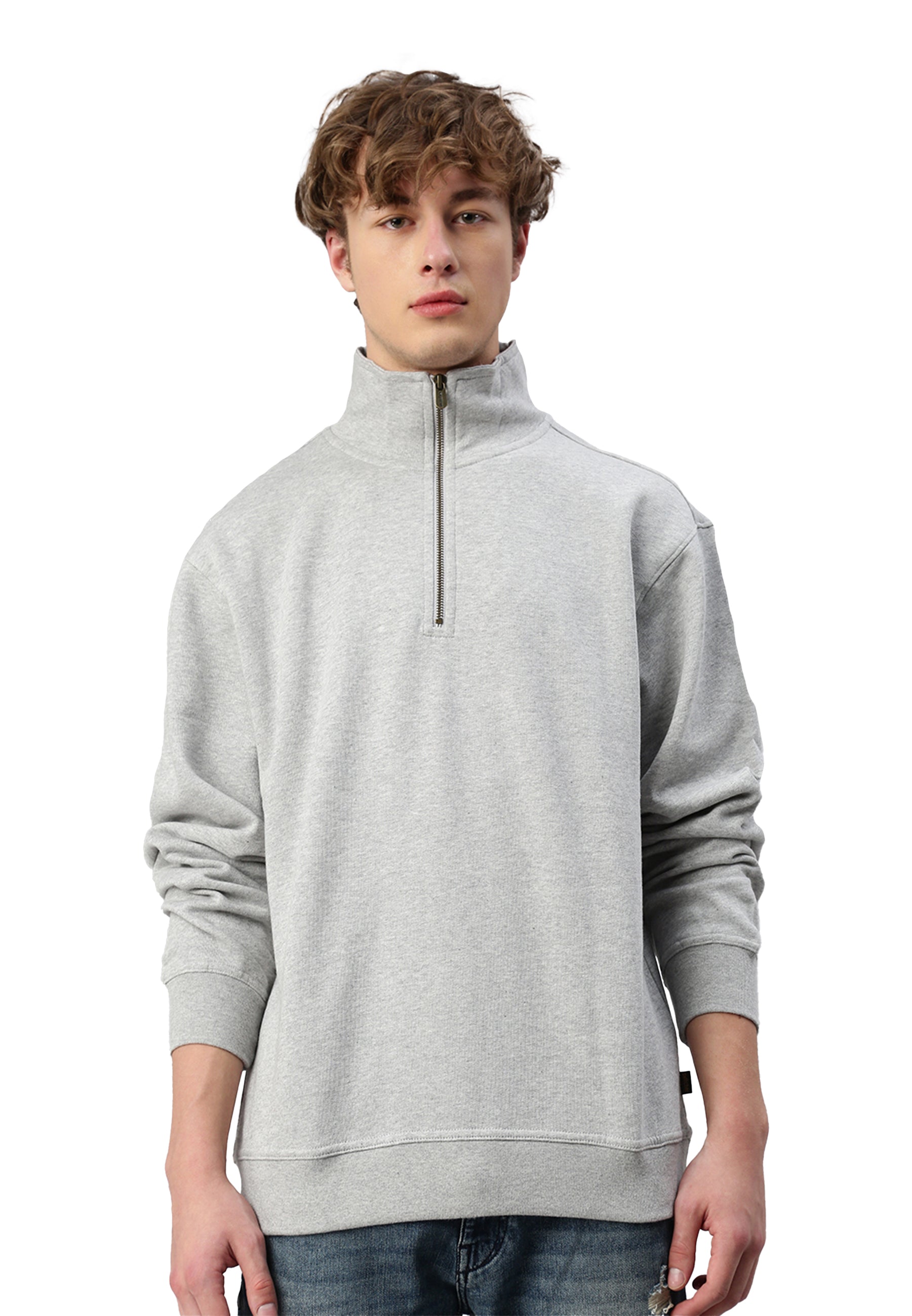 Sweat-shirt Switcher homme couleur oslo/gris foncé