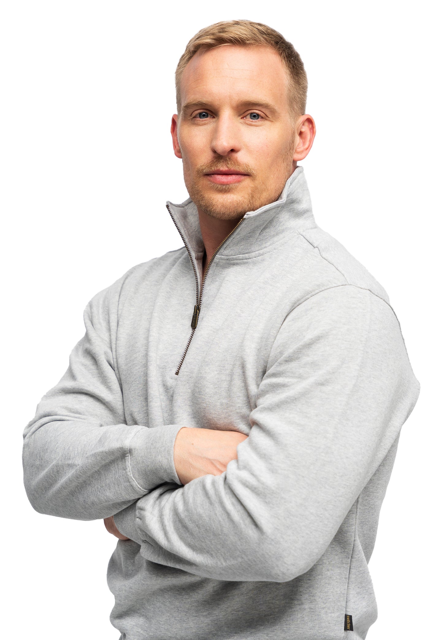 Switcher homme sweatshirt Oslo couleur/42 gris chine
