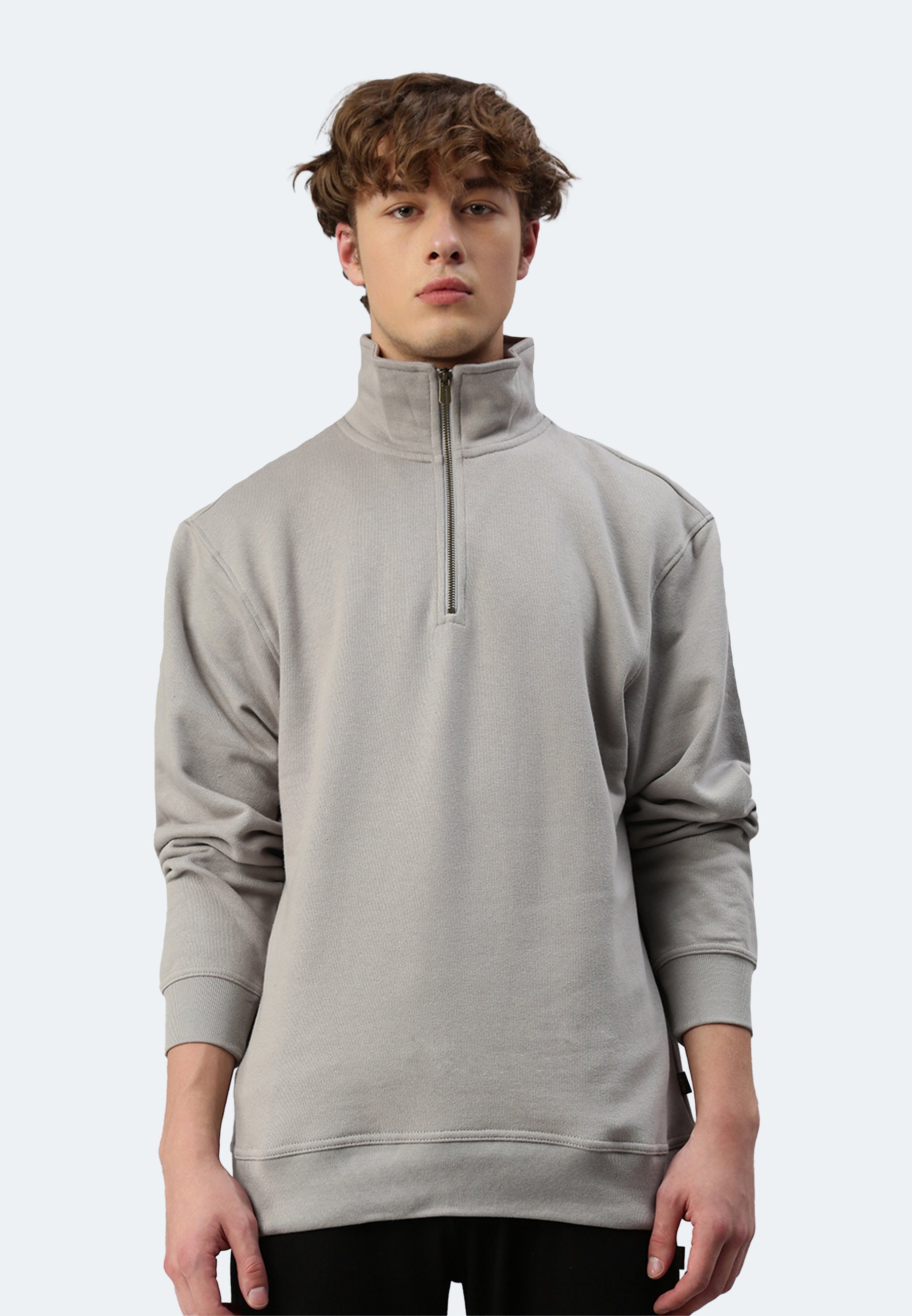 Sweat-shirt Switcher homme couleur oslo/gris foncé
