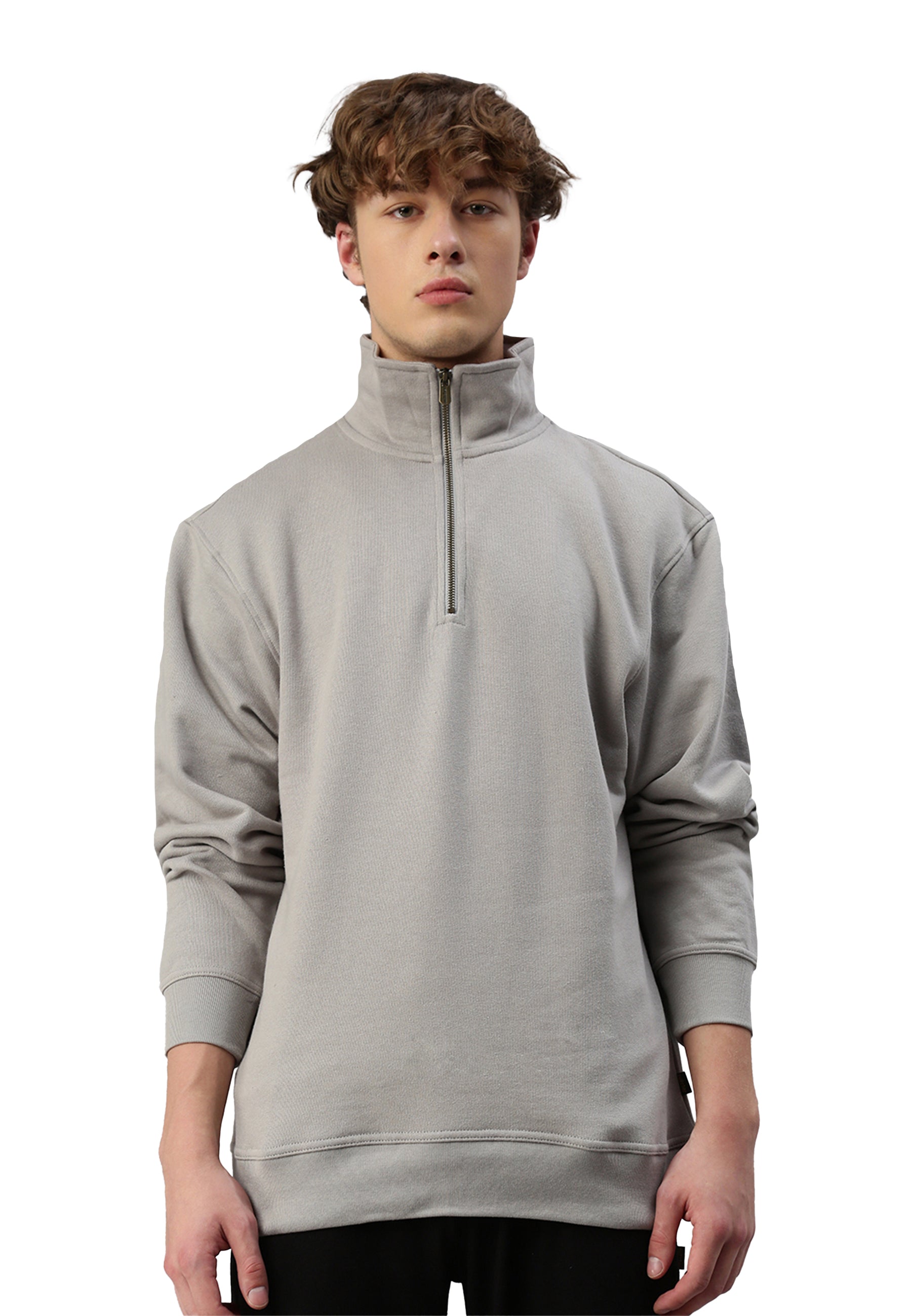 Sweat-shirt Switcher homme couleur oslo/gris foncé