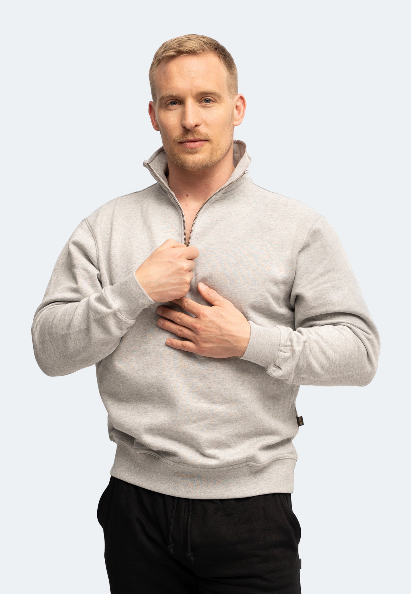Switcher homme sweatshirt Oslo couleur/42 gris chine