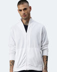 Veste zip Switcher hommes dallas couleur/blanc