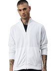 Veste zip Switcher hommes dallas couleur/blanc