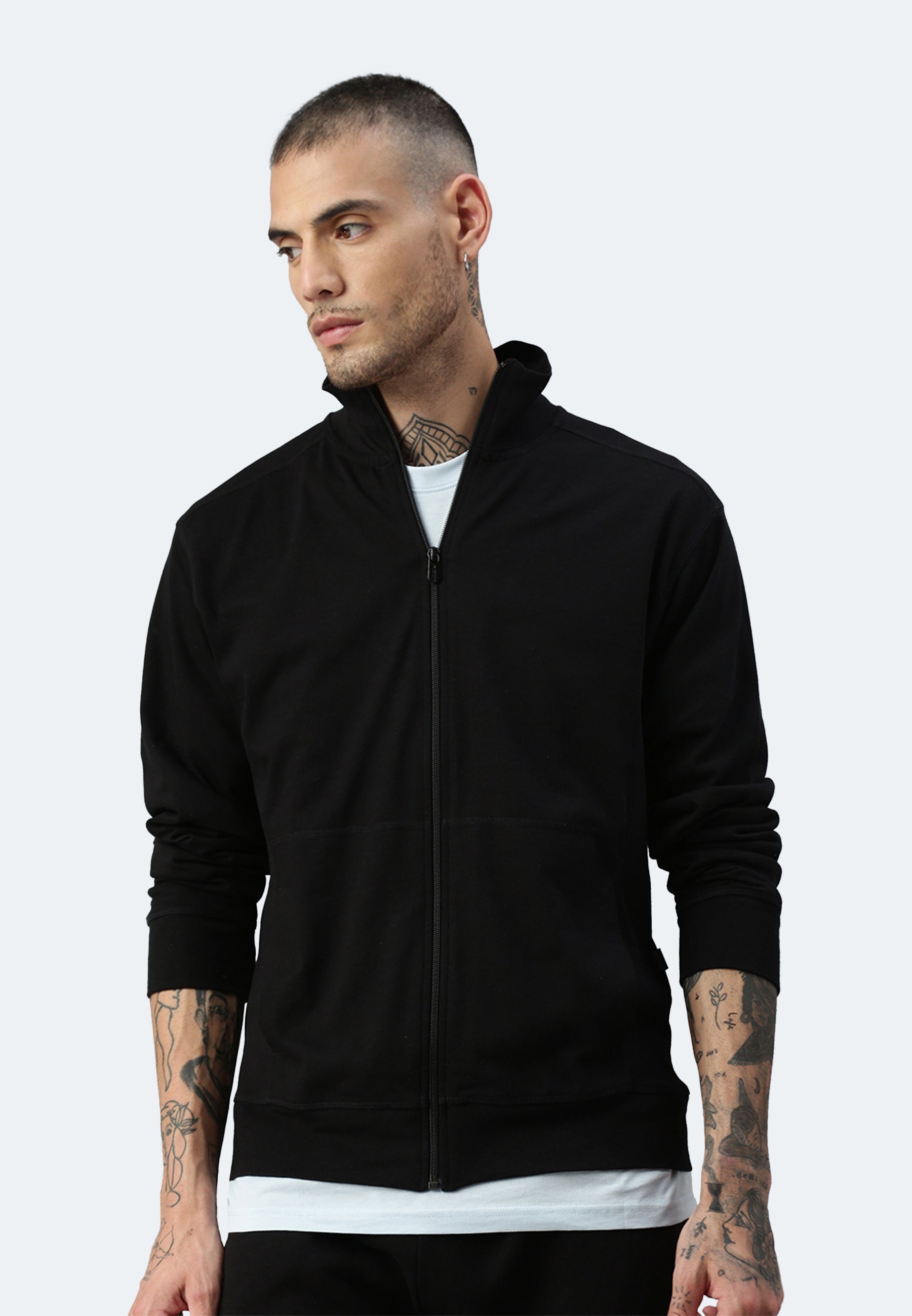 Veste zippée Switcher hommes dallas couleur/noir