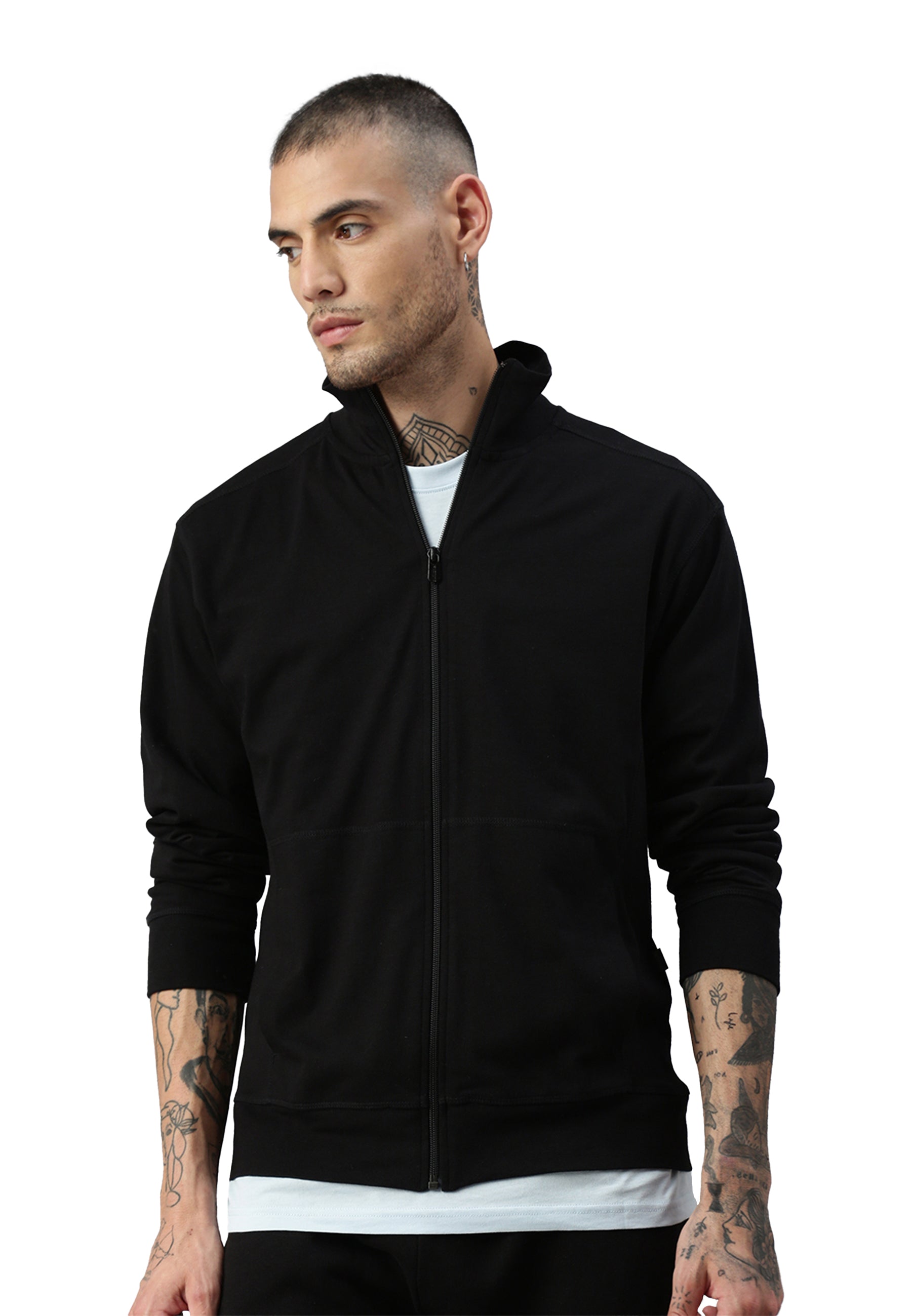 Veste zippée Switcher hommes dallas couleur/noir