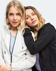 Sweat à capuche zippé bio Arizona pour femme