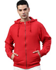 Switcher zip-hoodie men's miami color/rouge